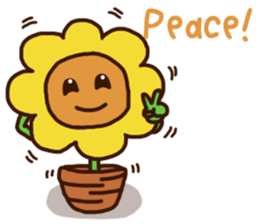 Cute Sunflower sticker #7314326