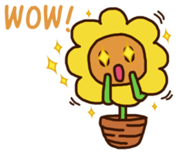 Cute Sunflower sticker #7314327