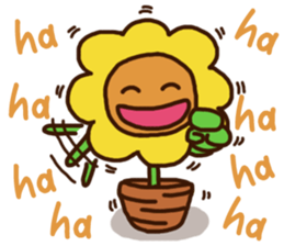 Cute Sunflower sticker #7314328