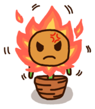 Cute Sunflower sticker #7314330