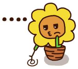 Cute Sunflower sticker #7314332