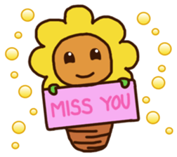 Cute Sunflower sticker #7314333