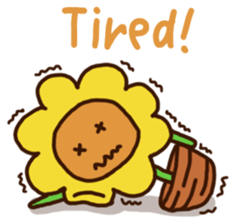 Cute Sunflower sticker #7314339