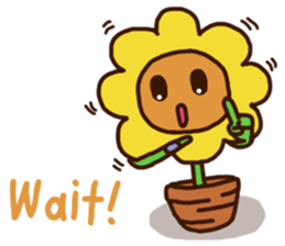 Cute Sunflower sticker #7314340