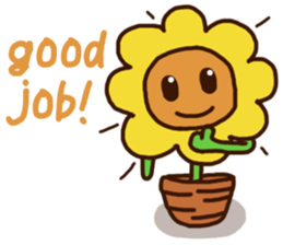 Cute Sunflower sticker #7314343