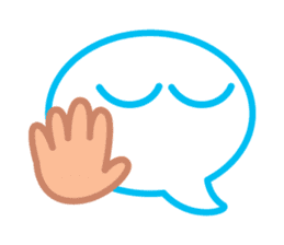 Bunbun Bubble Expression sticker #7314369