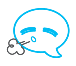 Bunbun Bubble Expression sticker #7314370