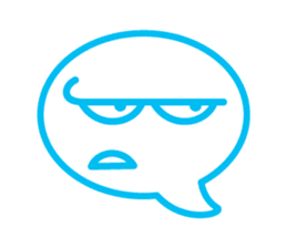 Bunbun Bubble Expression sticker #7314380