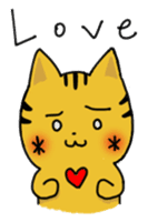 Speaking cat toranosuke sticker #7314410