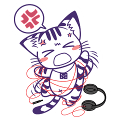 Midifan's mascot Meowlody