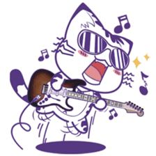 Midifan's mascot Meowlody sticker #7314745