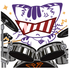 Midifan's mascot Meowlody sticker #7314749