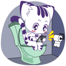 Midifan's mascot Meowlody sticker #7314752