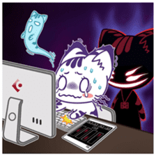 Midifan's mascot Meowlody sticker #7314756