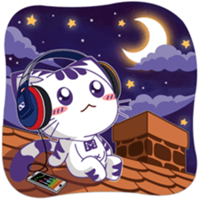 Midifan's mascot Meowlody sticker #7314775