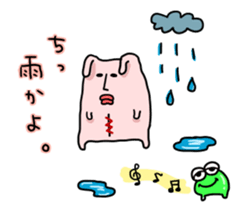 Rabbit doll of the spell sticker #7315066