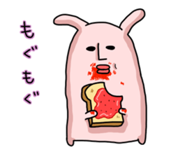 Rabbit doll of the spell sticker #7315093