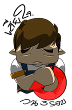 Ear-Spread sticker #7315428