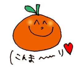 yuru mikan2 sticker #7315649