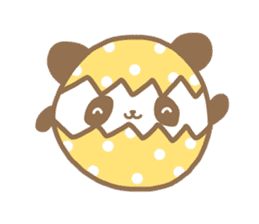 Eggo Panda sticker #7315985