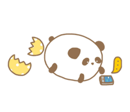 Eggo Panda sticker #7316001