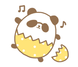 Eggo Panda sticker #7316021