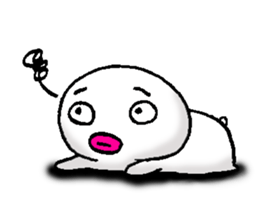 White man(Masshiroiyatsu)..2 sticker #7316024