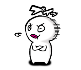 White man(Masshiroiyatsu)..2 sticker #7316027