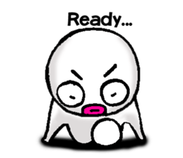 White man(Masshiroiyatsu)..2 sticker #7316033