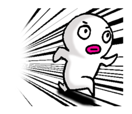 White man(Masshiroiyatsu)..2 sticker #7316035