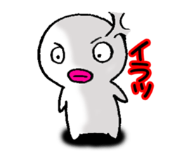 White man(Masshiroiyatsu)..2 sticker #7316054