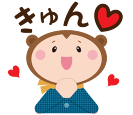 sarukuma-chan vol.2 sticker #7316233