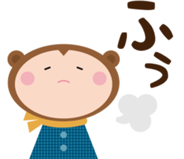 sarukuma-chan vol.2 sticker #7316241