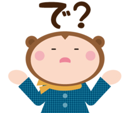 sarukuma-chan vol.2 sticker #7316253