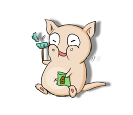 PIG Man!!!! sticker #7316319