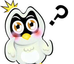Cartoon The little owl v.0001 sticker #7316546