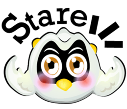 Cartoon The little owl v.0001 sticker #7316549