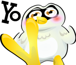 Cartoon The little owl v.0001 sticker #7316551