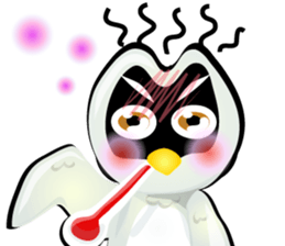 Cartoon The little owl v.0001 sticker #7316559