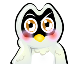 Cartoon The little owl v.0001 sticker #7316565