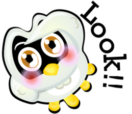 Cartoon The little owl v.0001 sticker #7316568