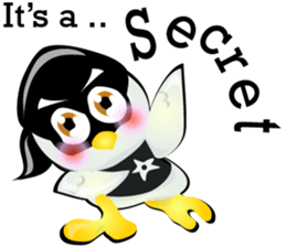 Cartoon The little owl v.0001 sticker #7316573