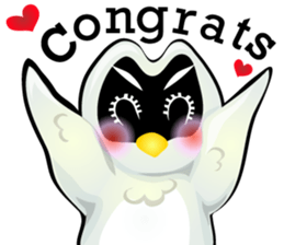 Cartoon The little owl v.0001 sticker #7316583