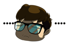 Eye-Glasses sticker #7316630