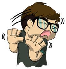 Eye-Glasses sticker #7316636