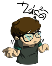 Eye-Glasses sticker #7316637