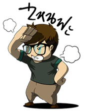 Eye-Glasses sticker #7316638