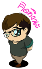 Eye-Glasses sticker #7316642