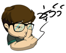 Eye-Glasses sticker #7316645