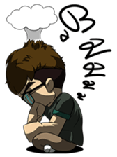 Eye-Glasses sticker #7316646